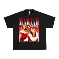 Black Mariah Carey Vintage Urban Heavy Tee - linhVisuals