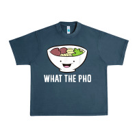 Midnight Navy what the pho vietnamese pho t shirt Urban Heavy Tee - linhVisuals