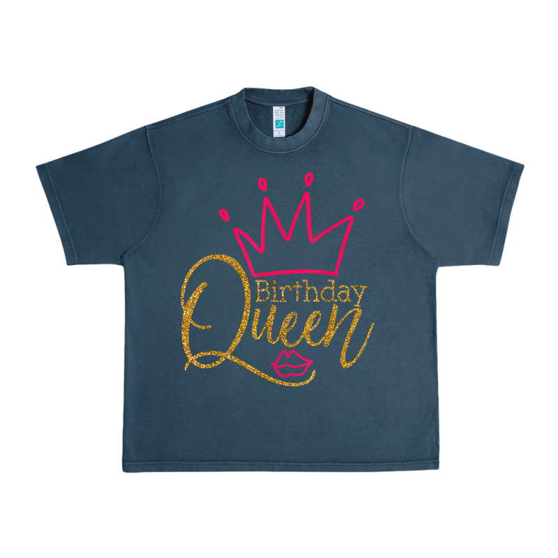Birthday Queen Shirt, Womens Birthday Shirt, Birthday T Shirt Urban Heavy Tee by linhVisuals | Teevron