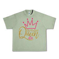 Oil Green birthday queen shirt, womens birthday shirt, birthday t shirt Urban Heavy Tee - linhVisuals