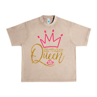 French Oak birthday queen shirt, womens birthday shirt, birthday t shirt Urban Heavy Tee - linhVisuals