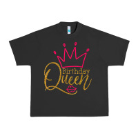 Pigment Black birthday queen shirt, womens birthday shirt, birthday t shirt Urban Heavy Tee - linhVisuals
