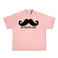 Salmon MUSTACHE Urban Heavy Tee - linhVisuals