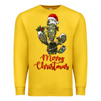 Lemon merry christmas cactus Premium Sweatshirt - RanaPortraitStore