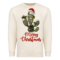 Sandshell merry christmas cactus Premium Sweatshirt - RanaPortraitStore