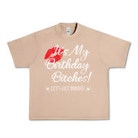 Burro womens it's my birthday bitches! funny drunk party birthday girls v ne Urban Heavy Tee - linhVisuals