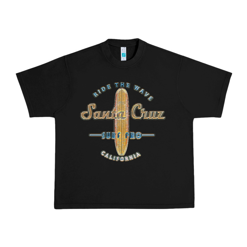 Santa Cruz, Ca Vintage Surfers Tshirt Urban Heavy Tee by linhVisuals | Teevron