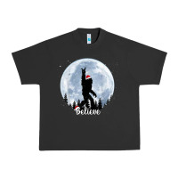 Pigment Black santa bigfoot christmas rock funny sasquatch believe xmas t shirt Urban Heavy Tee - linhVisuals