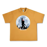 Peanut Butter santa bigfoot christmas rock funny sasquatch believe xmas t shirt Urban Heavy Tee - linhVisuals