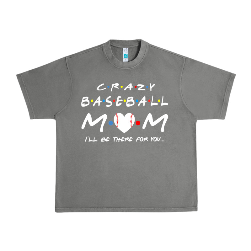 Baseball Coach Crazy Mom Baseball Urban Heavy Tee by linhVisuals | Teevron