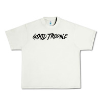 Pistachio good trouble Urban Heavy Tee - linhVisuals