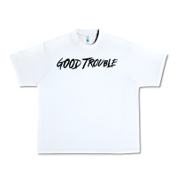 White good trouble Urban Heavy Tee - linhVisuals