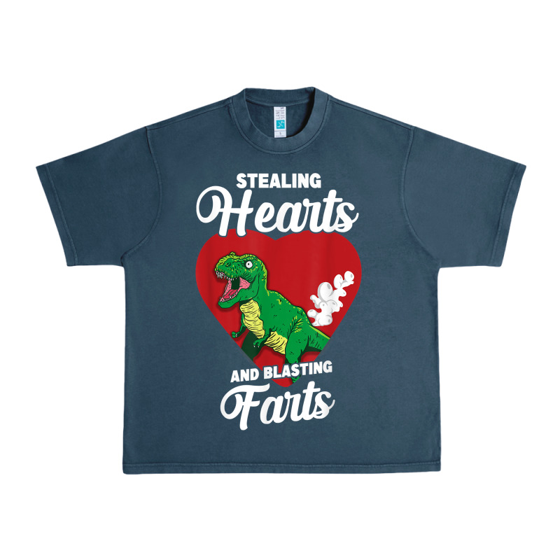 Stealing Hearts And Blasting Farts Valentine's Day T Shirt Urban Heavy Tee by linhVisuals | Teevron