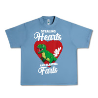 Pebble Blue stealing hearts and blasting farts valentine's day t shirt Urban Heavy Tee - linhVisuals