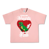 Salmon stealing hearts and blasting farts valentine's day t shirt Urban Heavy Tee - linhVisuals