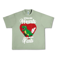 Oil Green stealing hearts and blasting farts valentine's day t shirt Urban Heavy Tee - linhVisuals