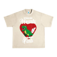 Sandshell stealing hearts and blasting farts valentine's day t shirt Urban Heavy Tee - linhVisuals