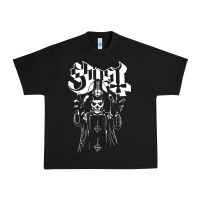 Black GHOST Urban Heavy Tee - linhVisuals