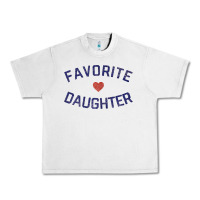 Lunar Rock womens favorite daughter heart distressed vintage faded classic t shir Urban Heavy Tee - linhVisuals