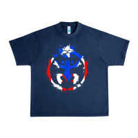 Navy taino coqui symbol   boricua   hispanic heritage t shirt Urban Heavy Tee - linhVisuals