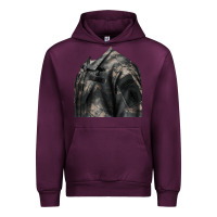 Mauve Wine english pointer us army Urban Hoodie - RanaPortraitStore