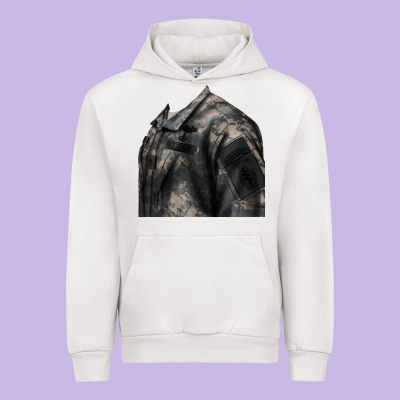 English Pointer Us Army Urban Hoodie Designed By Ranaportraitstore