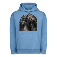Pigment Pebble Blue english pointer us army Urban Hoodie - RanaPortraitStore