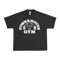 Pigment Black POWERHOUSE GYM POPULAR Urban Heavy Tee - linhVisuals