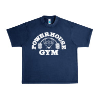 Navy POWERHOUSE GYM POPULAR Urban Heavy Tee - linhVisuals