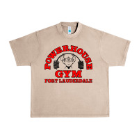 French Oak POWERHOUSE GYM CLASSIC Urban Heavy Tee - linhVisuals