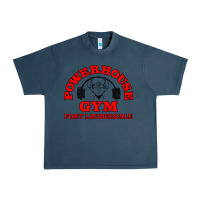 Midnight Navy POWERHOUSE GYM CLASSIC Urban Heavy Tee - linhVisuals
