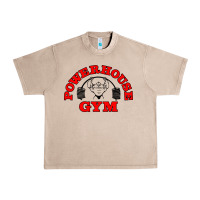 French Oak POWERHOUSE GYM VINTAGE SPORT Urban Heavy Tee - linhVisuals