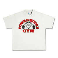 Pistachio POWERHOUSE GYM VINTAGE SPORT Urban Heavy Tee - linhVisuals