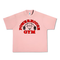 Salmon POWERHOUSE GYM VINTAGE SPORT Urban Heavy Tee - linhVisuals