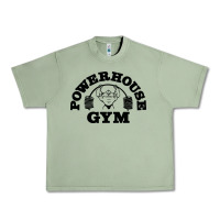 Oil Green POWERHOUSE GYM Urban Heavy Tee - linhVisuals