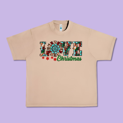 Christmas Love Windmill Urban Heavy Tee Designed By Ranaportraitstore