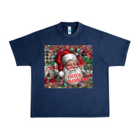 Navy merry christmas Urban Heavy Tee - CowhideDigitalArt