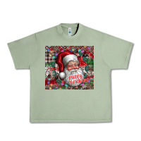 Oil Green merry christmas Urban Heavy Tee - CowhideDigitalArt