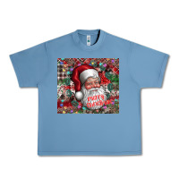 Pebble Blue merry christmas Urban Heavy Tee - CowhideDigitalArt
