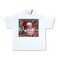White merry christmas Urban Heavy Tee - CowhideDigitalArt