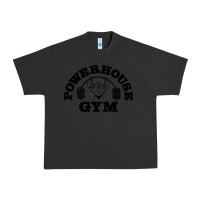 Pigment Black POWERHOUSE GYM Urban Heavy Tee - linhVisuals