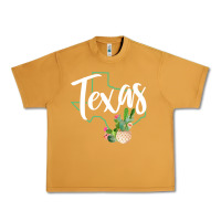 Peanut Butter texas state map pride cactus vintage texas sweatshirt Urban Heavy Tee - linhVisuals