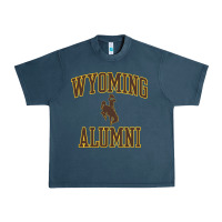 Wyoming Cowboys Apparel Alumni Classic Arch Long Sleeve T Shirt Urban Heavy Tee | Teevron