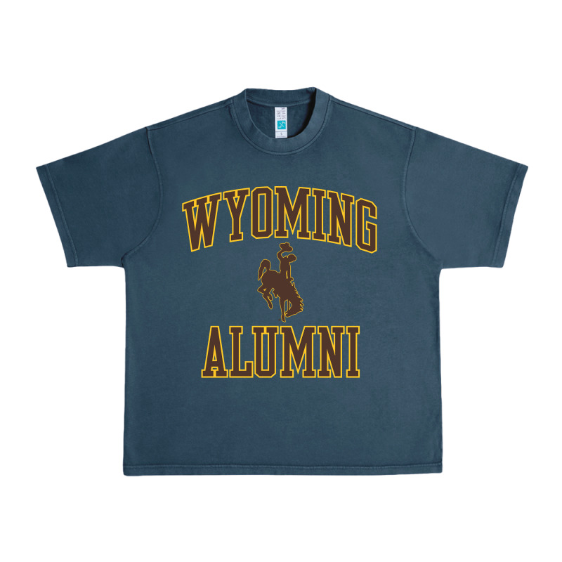 Wyoming Cowboys Apparel Alumni Classic Arch Long Sleeve T Shirt Urban Heavy Tee by linhVisuals | Teevron