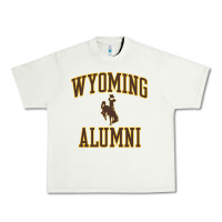 Pistachio wyoming cowboys apparel alumni classic arch long sleeve t shirt Urban Heavy Tee - linhVisuals