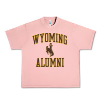 Salmon wyoming cowboys apparel alumni classic arch long sleeve t shirt Urban Heavy Tee - linhVisuals