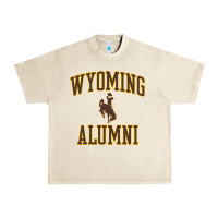 Sandshell wyoming cowboys apparel alumni classic arch long sleeve t shirt Urban Heavy Tee - linhVisuals