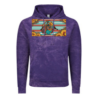 Cloud Purple bucking bronco aztec shape license plate Vintage Hoodie - Artiststas