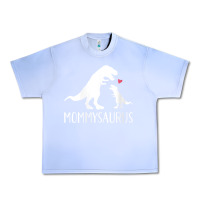 Grape Ice womens mommysaurus mom and baby dinosaur v neck t shirt Urban Heavy Tee - linhVisuals