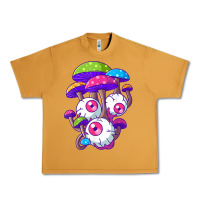 Peanut Butter psychedelic mushroom hippie magic fungus shrooms trance rave t shirt Urban Heavy Tee - linhVisuals